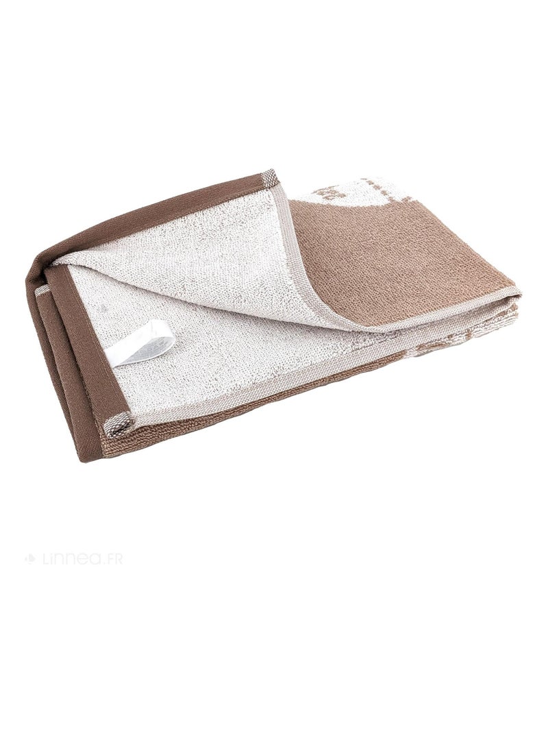 Torchon de cuisine éponge collection GRILLUXE 50x50 cm Beige - Kiabi