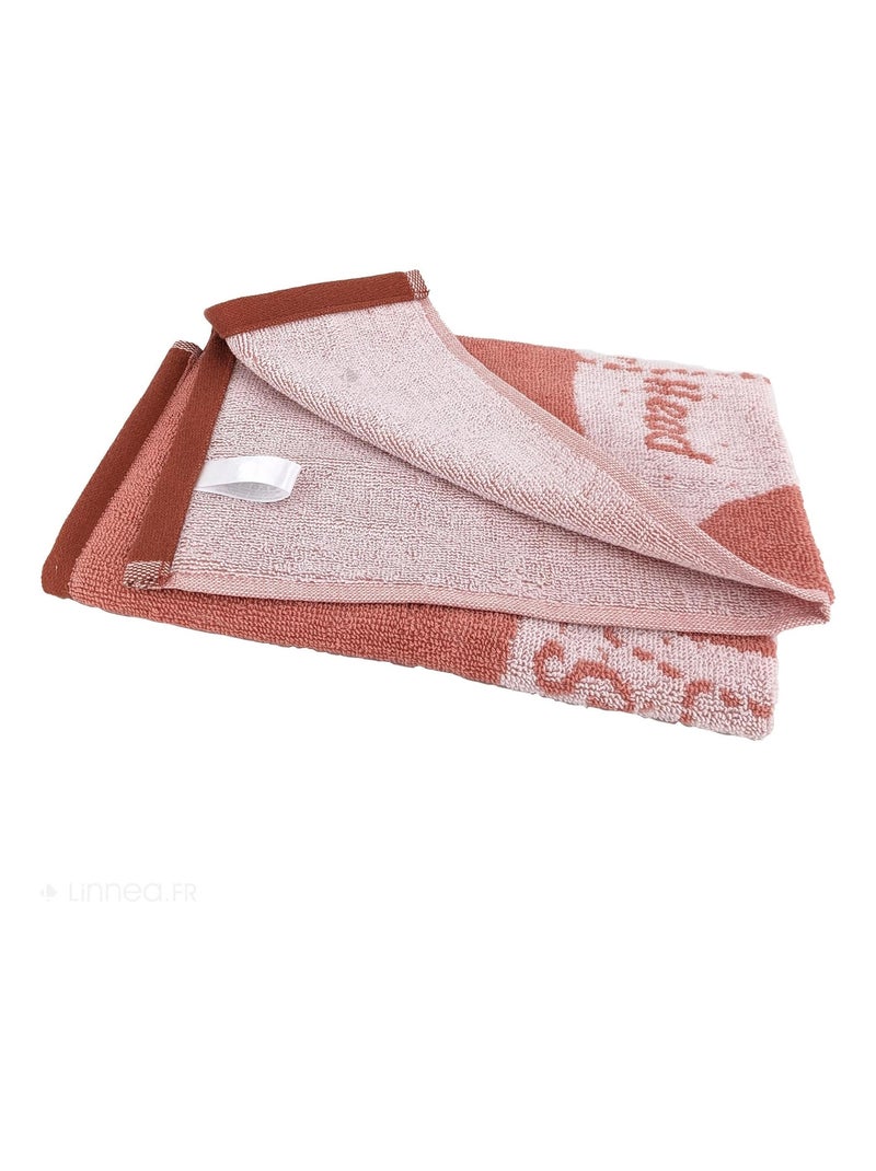 Torchon de cuisine éponge collection GRILLUXE 50x50 cm Rose - Kiabi