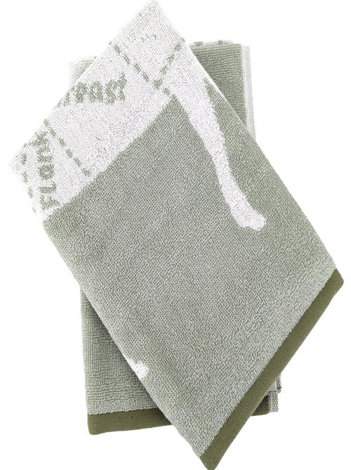 Torchon de cuisine éponge collection GRILLUXE 50x50 cm - Kiabi