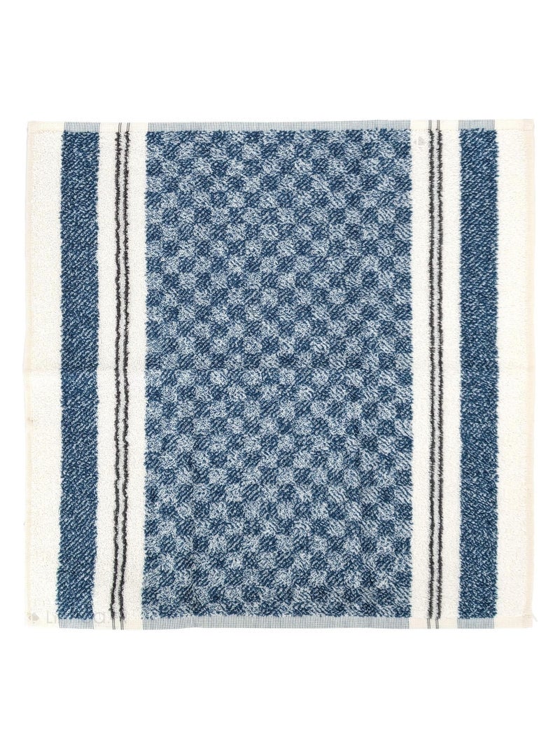 Torchon de cuisine éponge FORMENTERA Coton 50x50 cm Bleu - Kiabi