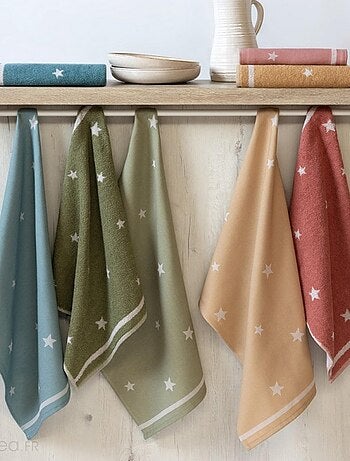 Torchon de cuisine éponge NOVA 100 % coton 50x50 cm