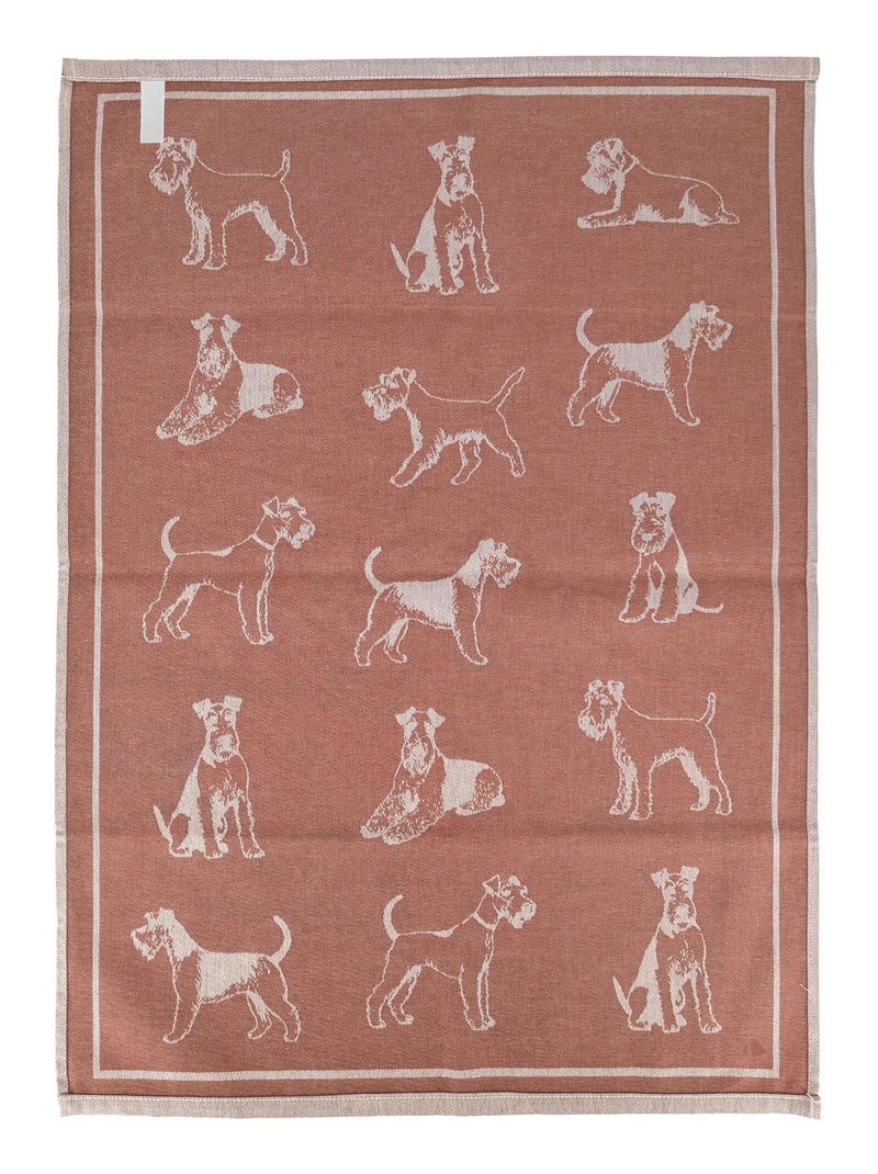 Torchon de cuisine FRIENDS 50x70 cm Marron - Kiabi