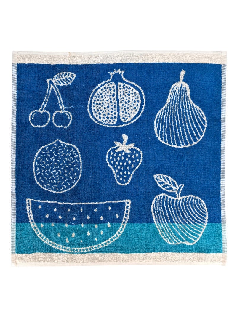 Torchon de cuisine FRUITFUL Éponge Bleu - Kiabi