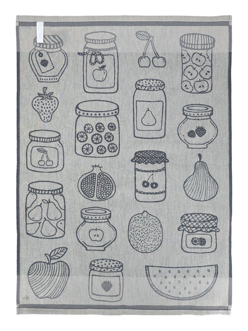 Torchon de cuisine FRUITFUL Toile Gris foncé - Kiabi