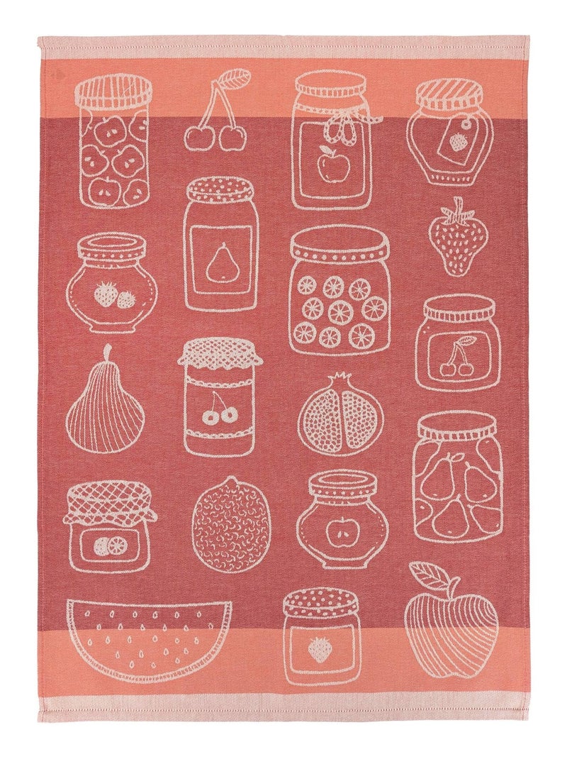 Torchon de cuisine FRUITFUL Toile Orange mandarine - Kiabi