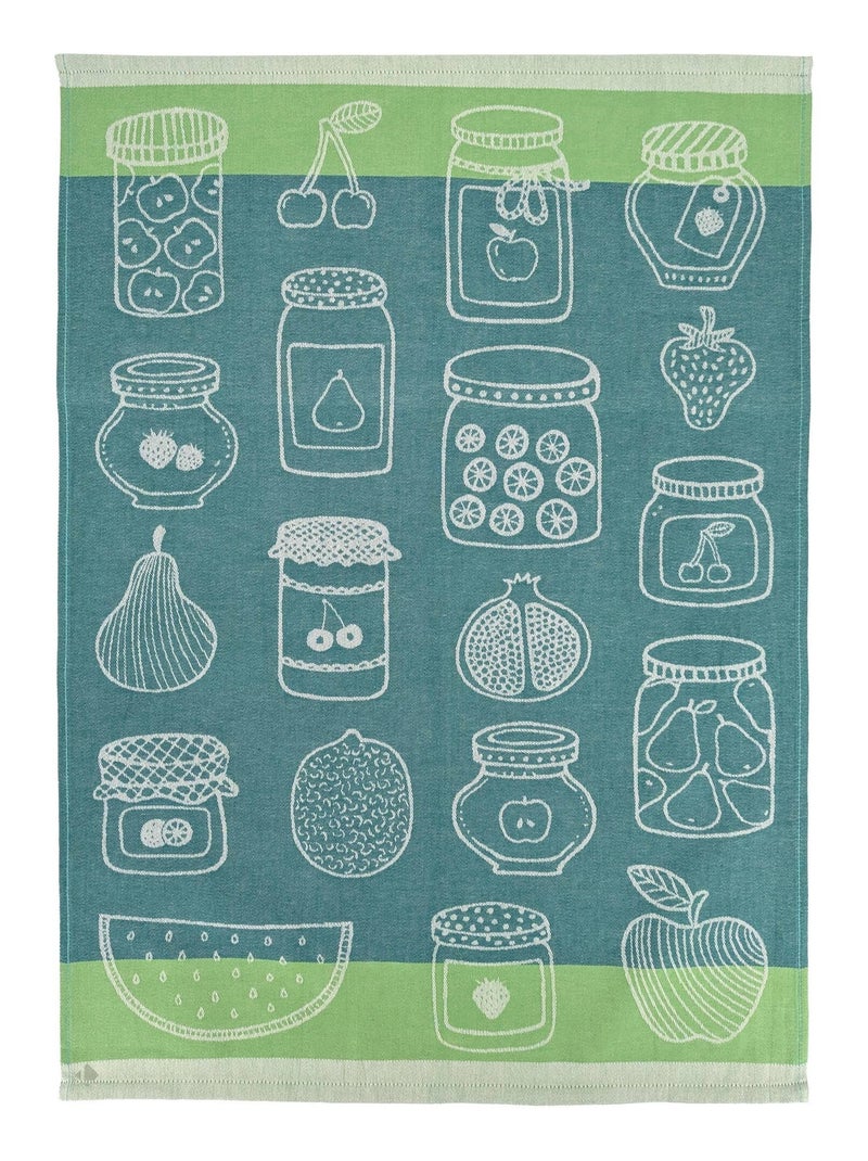 Torchon de cuisine FRUITFUL Toile Vert - Kiabi