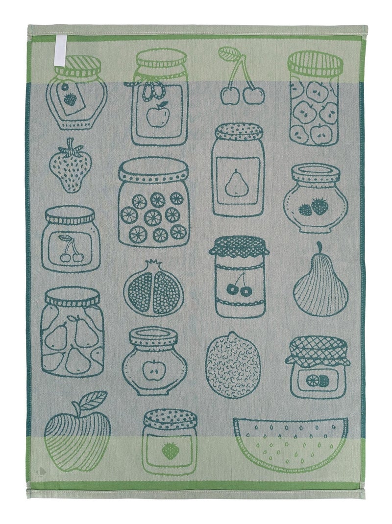 Torchon de cuisine FRUITFUL Toile Vert - Kiabi