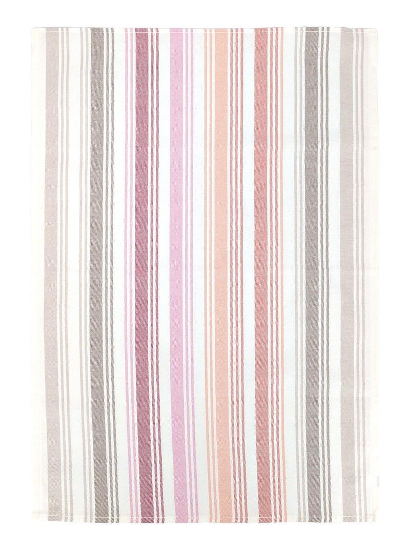 Torchon de cuisine LINE Toile Orange clair - Kiabi