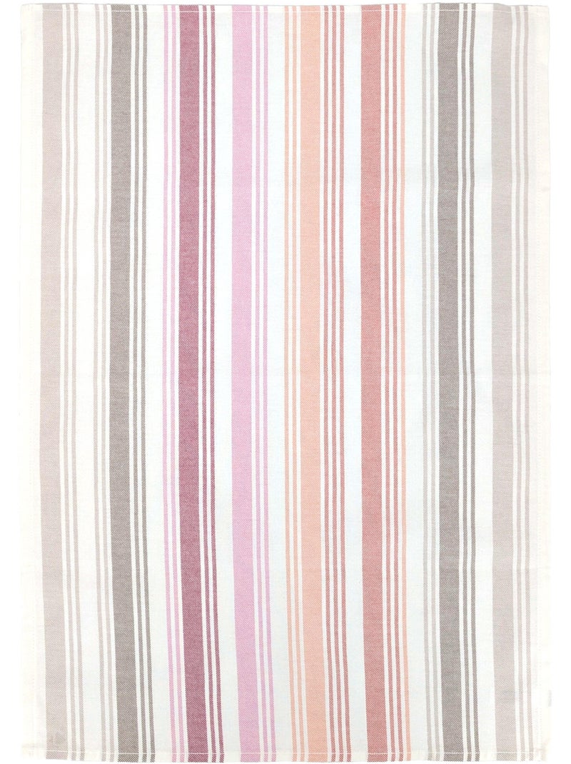 Torchon de cuisine LINE Toile Rose - Kiabi