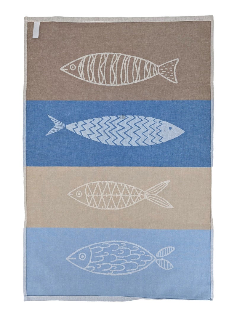 Torchon de cuisine MARIS Toile Bleu - Kiabi