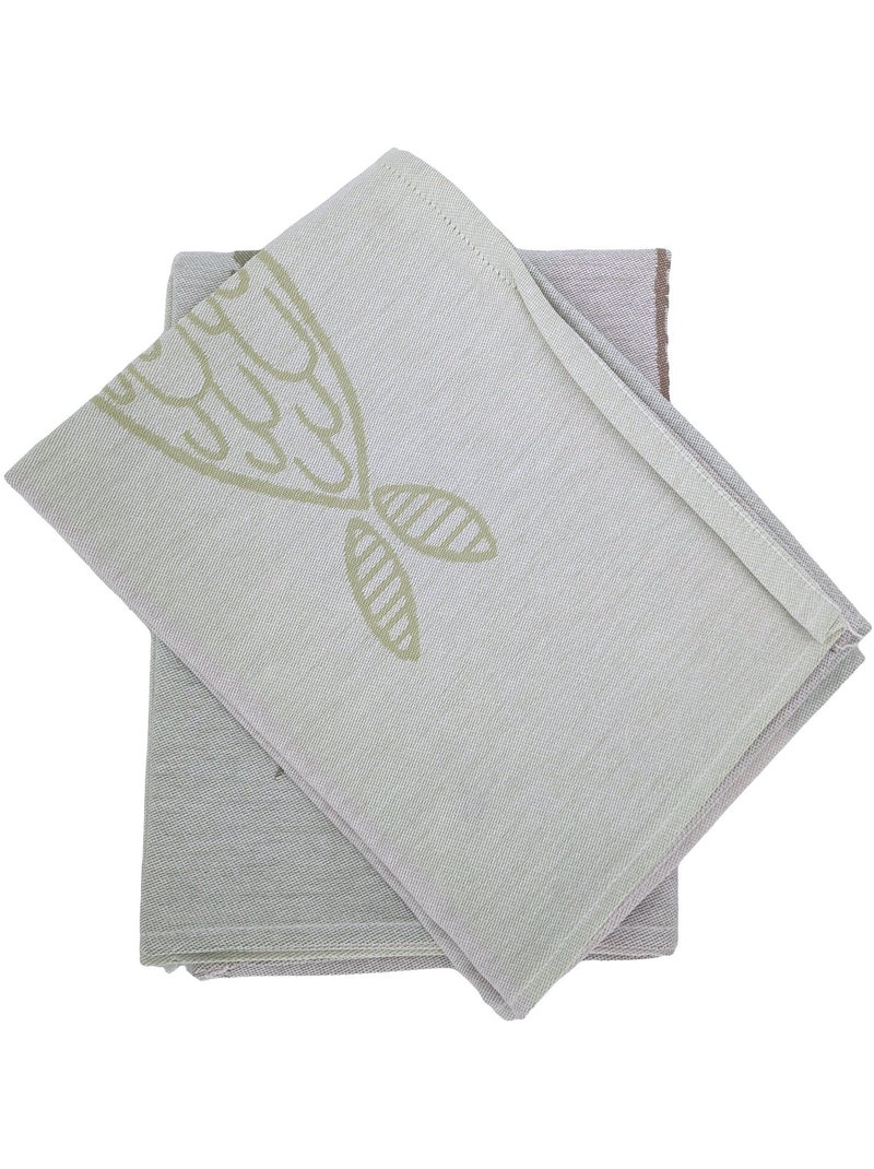 Torchon de cuisine MARIS Toile Vert - Kiabi
