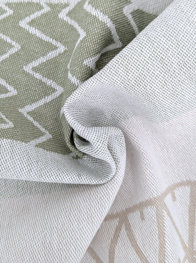 Torchon de cuisine MARIS Toile Vert - Kiabi