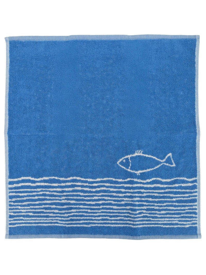 Torchon de cuisine NAUTILUS Éponge Bleu - Kiabi