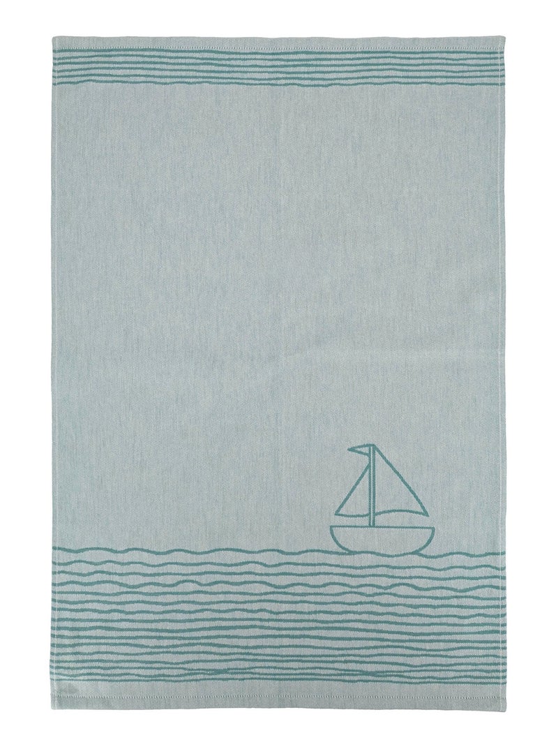 Torchon de cuisine NAUTILUS Toile Vert - Kiabi