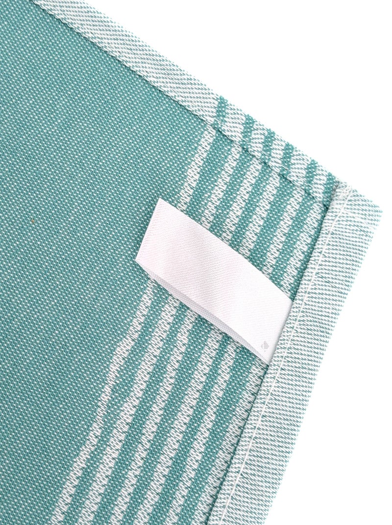 Torchon de cuisine NAUTILUS Toile Vert - Kiabi