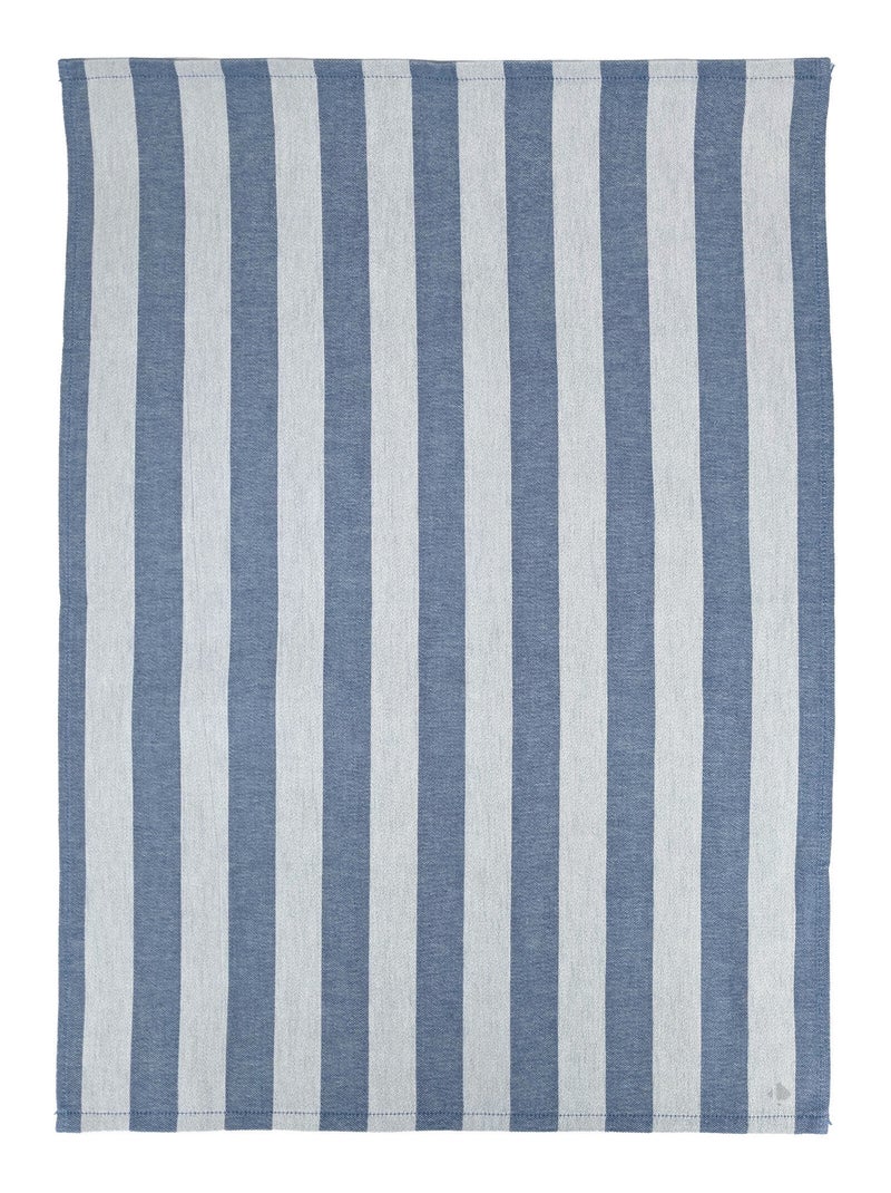 Torchon de cuisine PAT EFFI 50x70 cm Bleu impérial - Kiabi