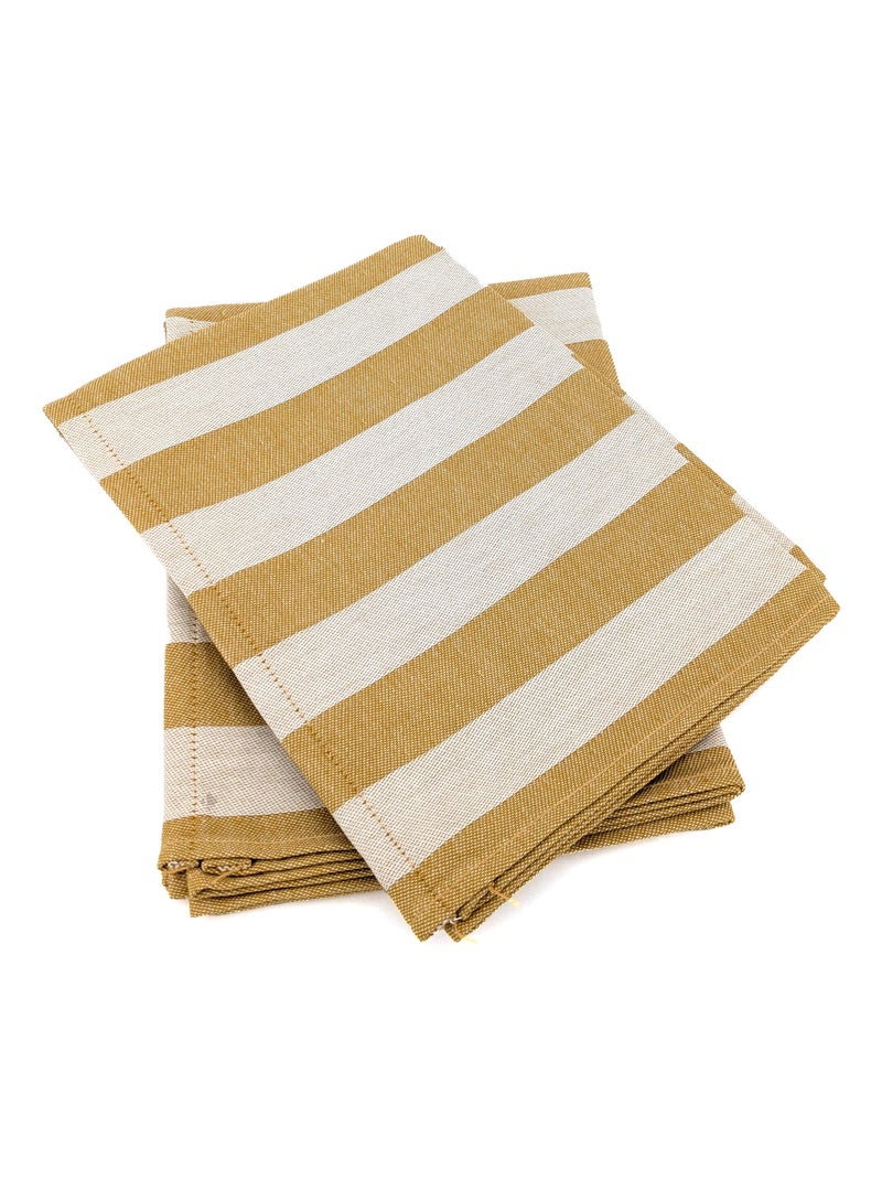 Torchon de cuisine PAT EFFI 50x70 cm Jaune foncé - Kiabi