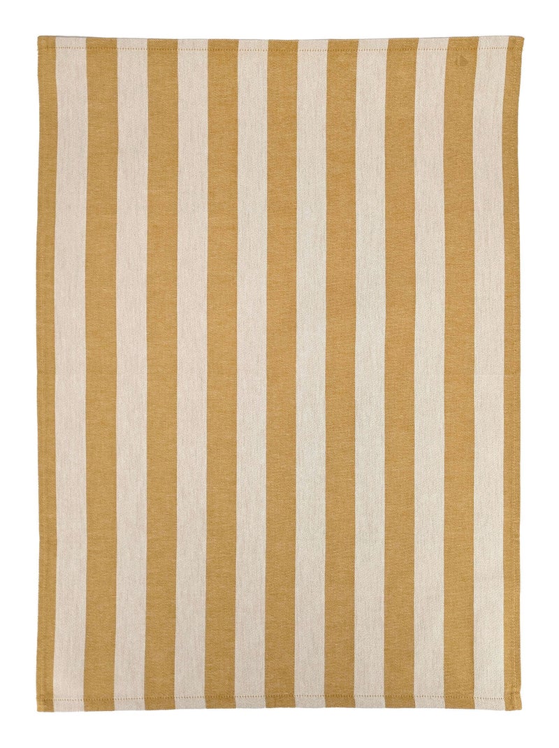 Torchon de cuisine PAT EFFI 50x70 cm Jaune foncé - Kiabi