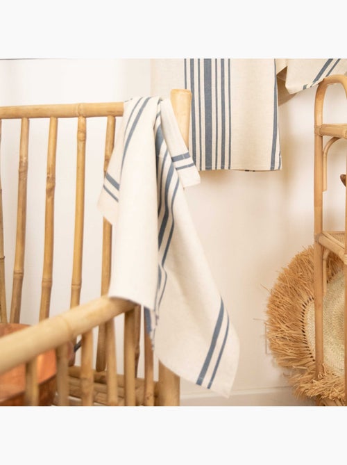 Torchon de cuisine polylin à rayures - Kiabi