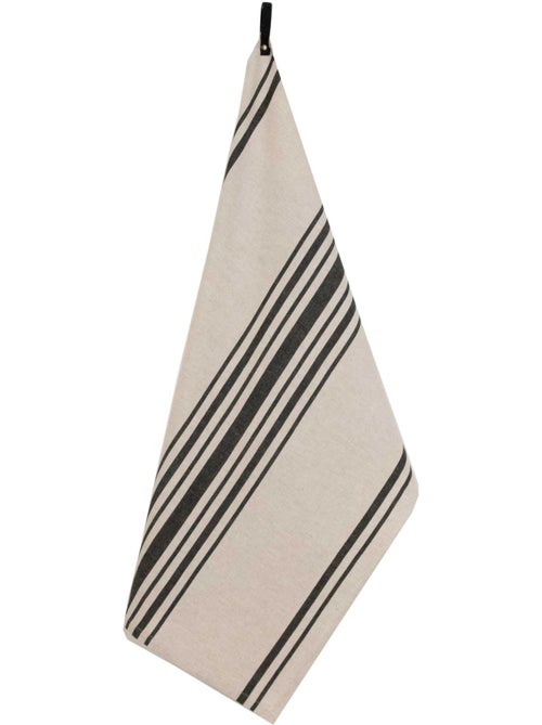 Torchon de cuisine polylin à rayures - Kiabi