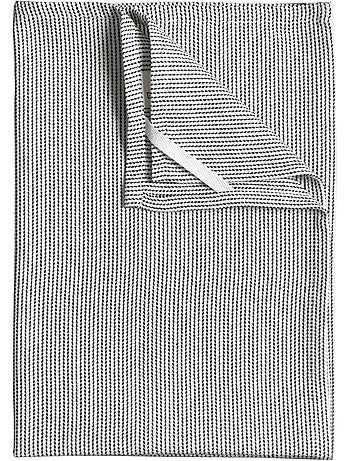 Torchon de cuisine rayé en coton