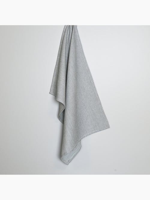 Torchon de cuisine rayé en coton - Kiabi