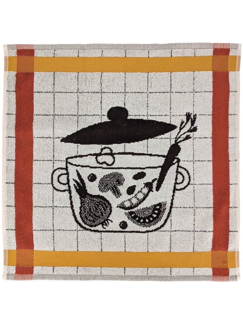 Torchon de cuisine SALAD 50x50 cm Marron - Kiabi