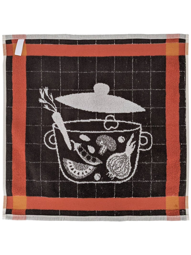 Torchon de cuisine SALAD 50x50 cm Marron - Kiabi