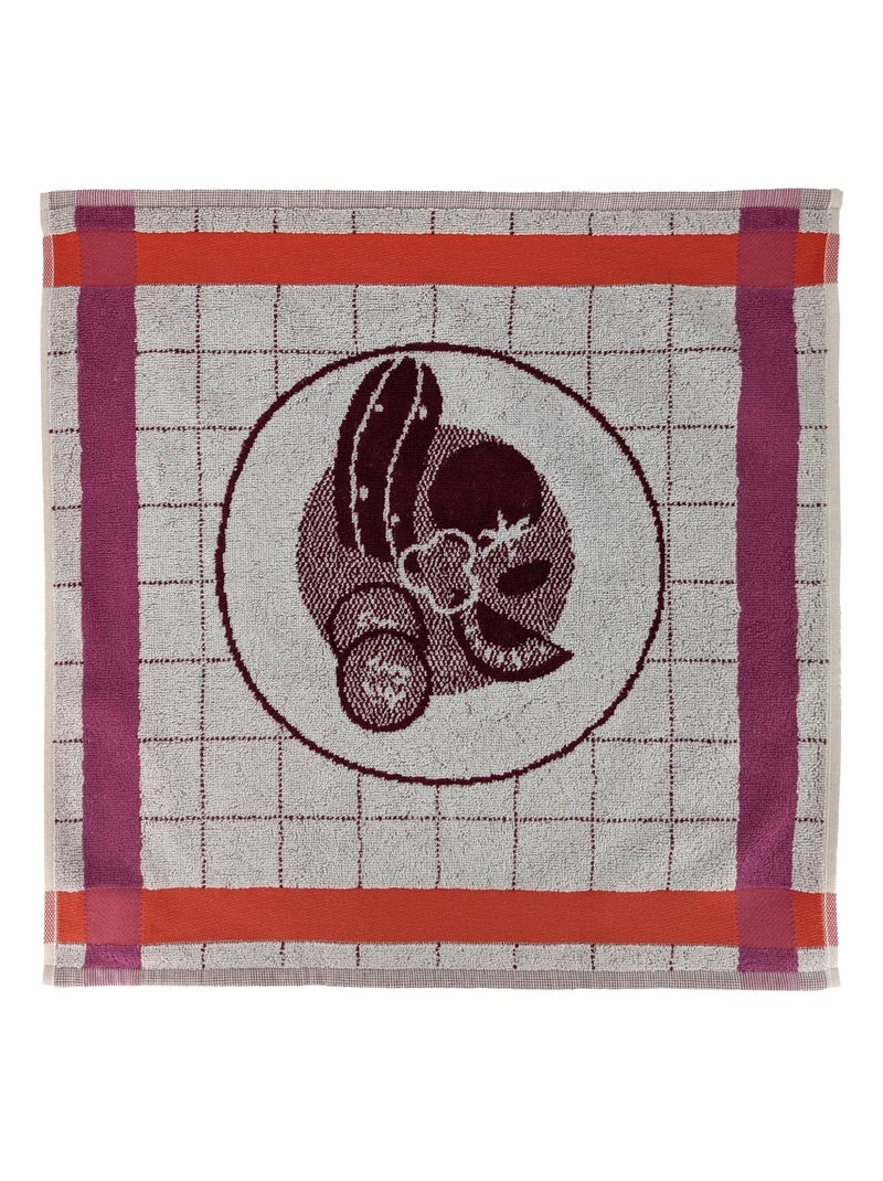 Torchon de cuisine SALAD 50x50 cm Rose - Kiabi