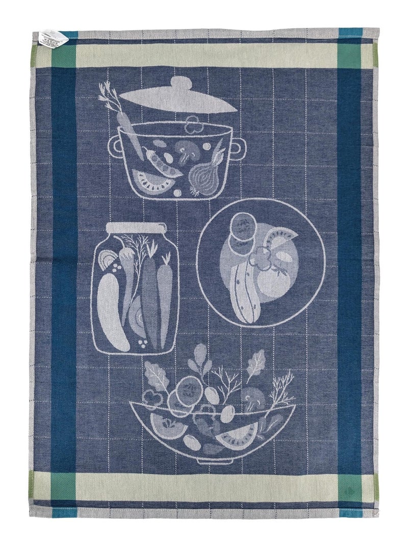 Torchon de cuisine SALAD 50x70 cm Vert - Kiabi