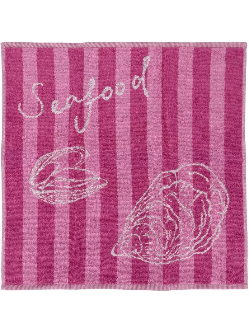 Torchon de cuisine SEAFOOD Éponge Rose - Kiabi