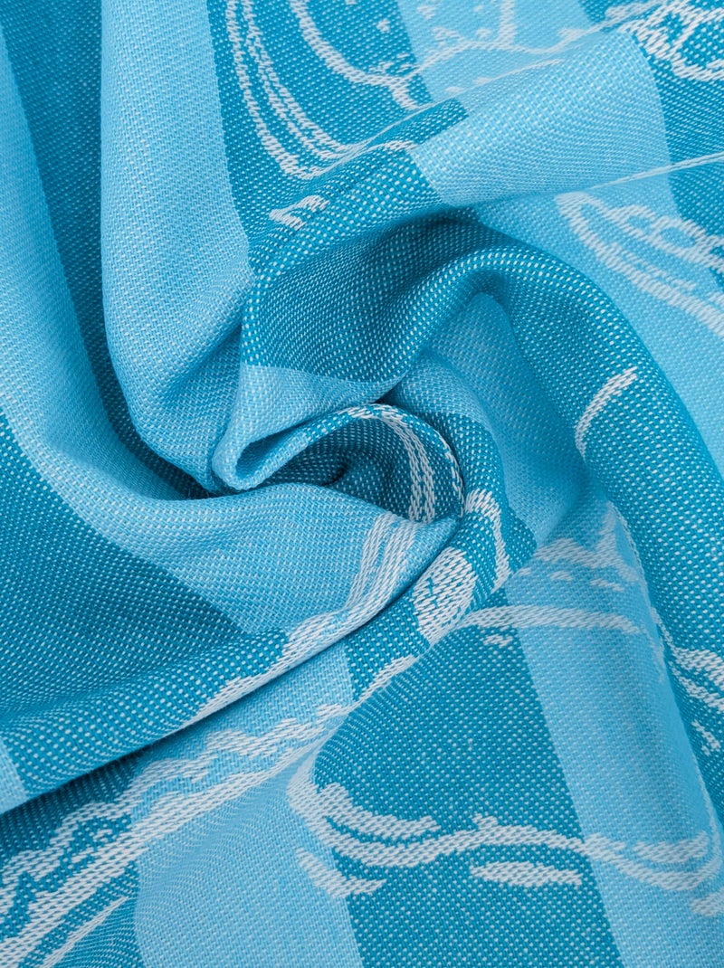 Torchon de cuisine SEAFOOD Toile Bleu - Kiabi