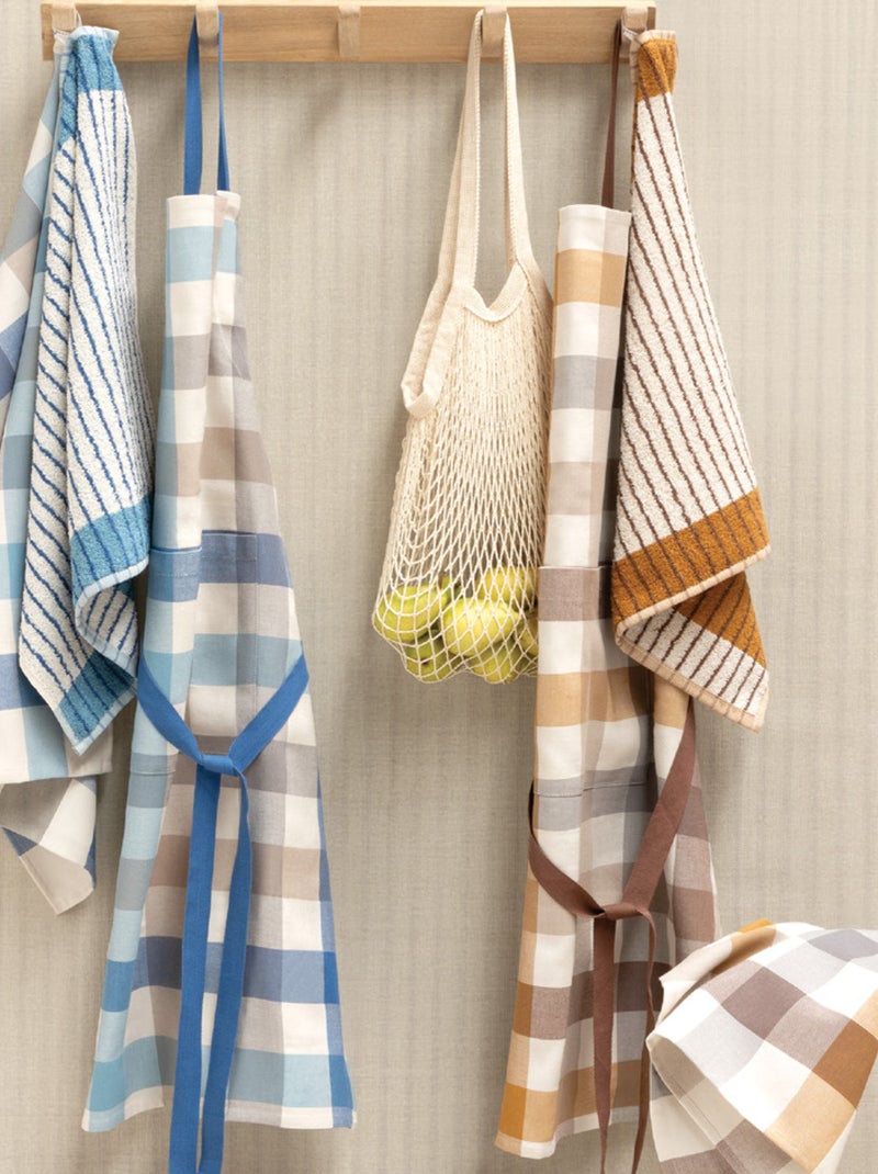 Torchon de cuisine TERRA Toile Camel - Kiabi