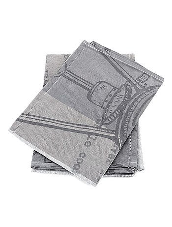 Torchon de cuisine toile collection BBQ 50x70 cm