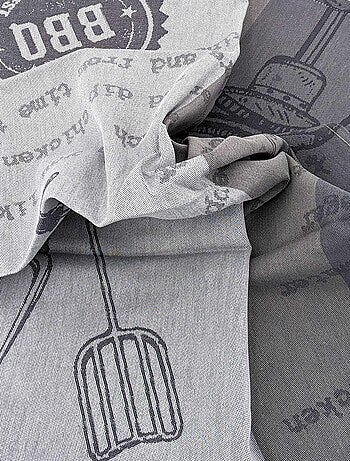 Torchon de cuisine toile collection BBQ 50x70 cm