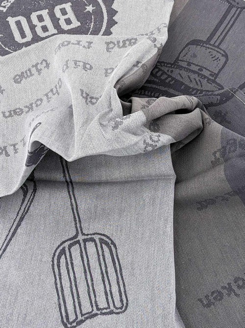 Torchon de cuisine toile collection BBQ 50x70 cm - Kiabi