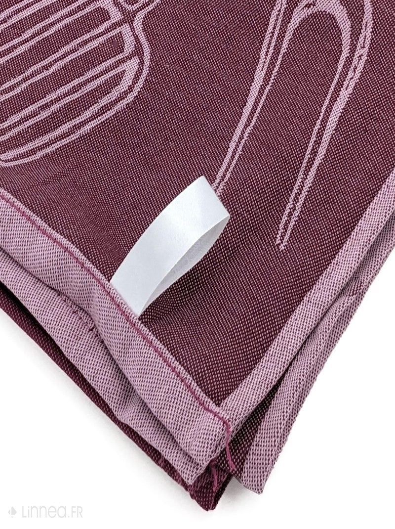 Torchon de cuisine toile collection BBQ 50x70 cm Rose - Kiabi