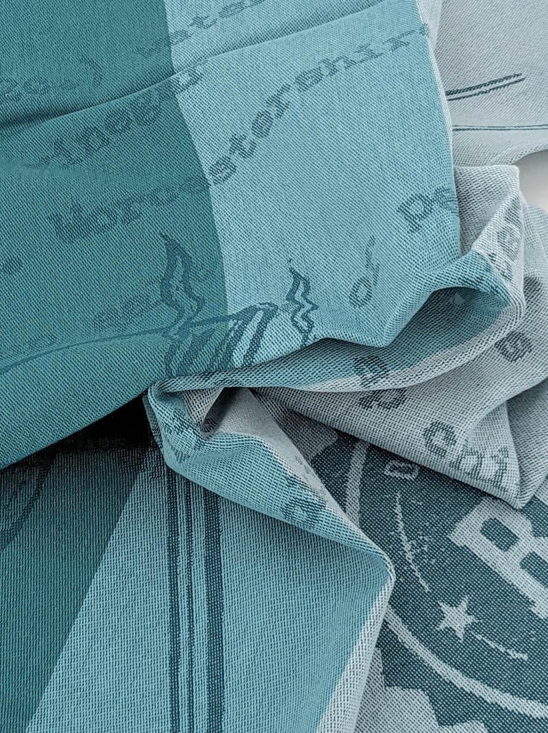 Torchon de cuisine toile collection BBQ 50x70 cm Vert - Kiabi