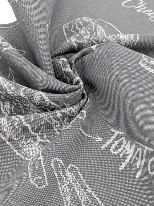 Torchon de cuisine toile collection BURGER 50x70 cm - Kiabi Torchon de cuisine toile collection BURGER 50x70 cm - Kiabi