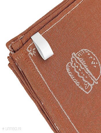 Torchon de cuisine toile collection BURGER 50x70 cm