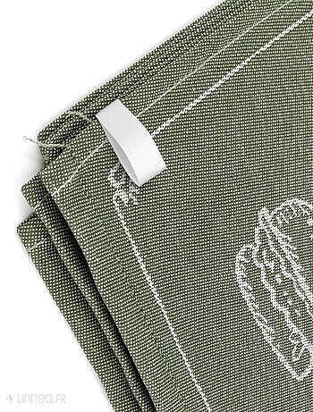 Torchon de cuisine toile collection BURGER 50x70 cm