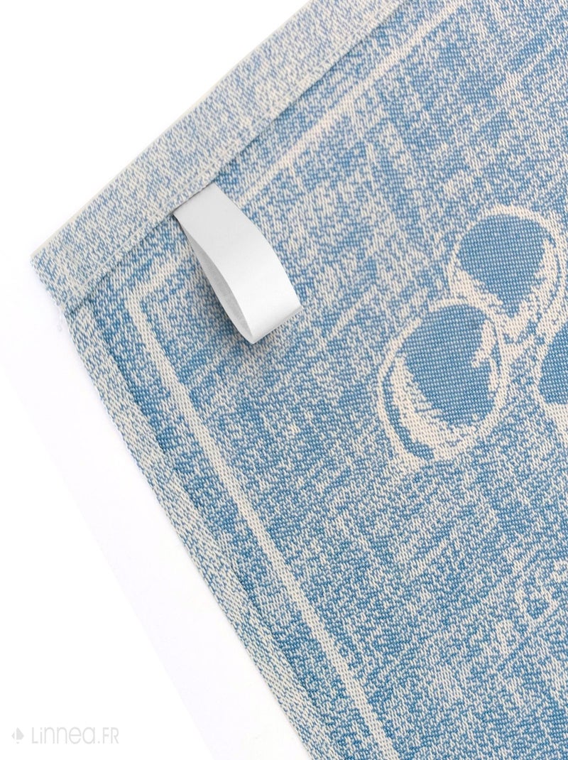 Torchon de cuisine toile collection CHEESE 50x70 cm Bleu - Kiabi