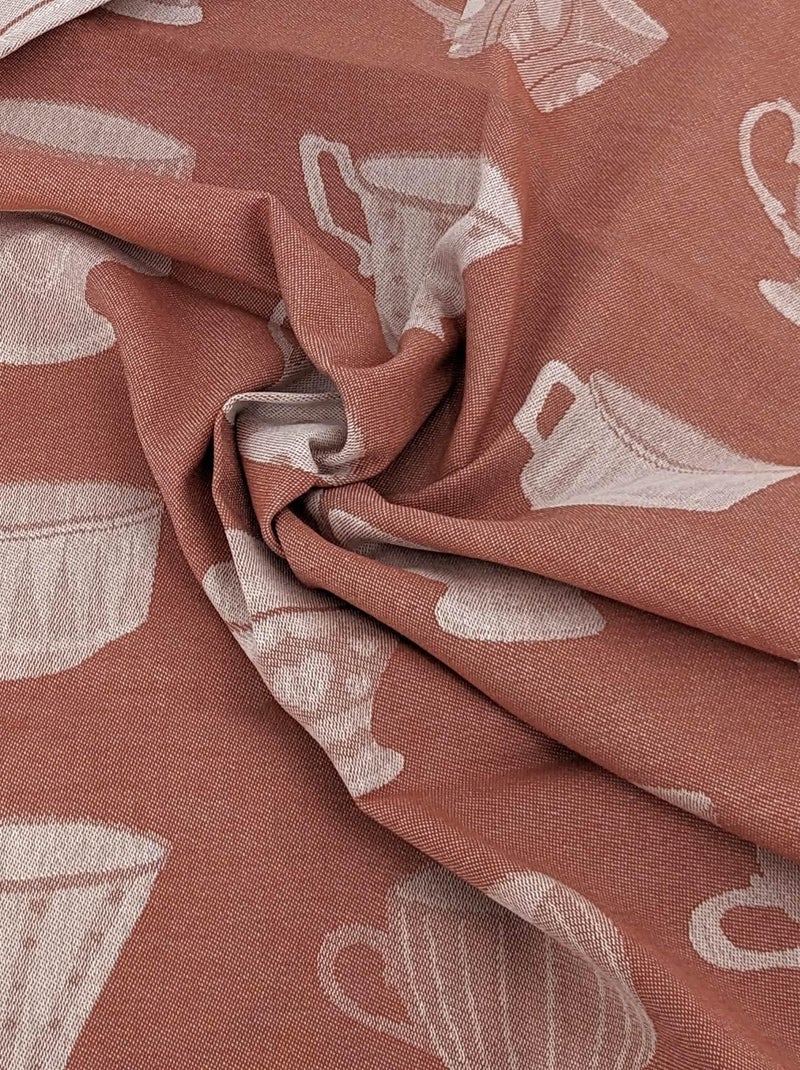 Torchon de cuisine toile collection DELICARA Rouge brique - Kiabi
