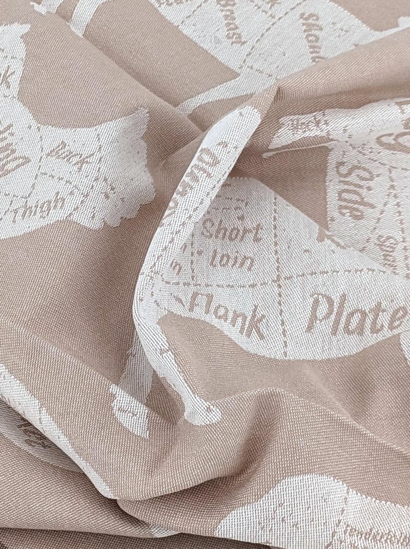 Torchon de cuisine toile collection GRILLUXE 50x70 cm Beige - Kiabi