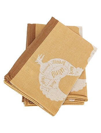 Torchon de cuisine toile collection GRILLUXE 50x70 cm