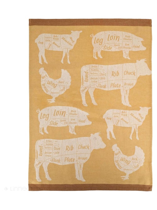 Torchon de cuisine toile collection GRILLUXE 50x70 cm - Kiabi