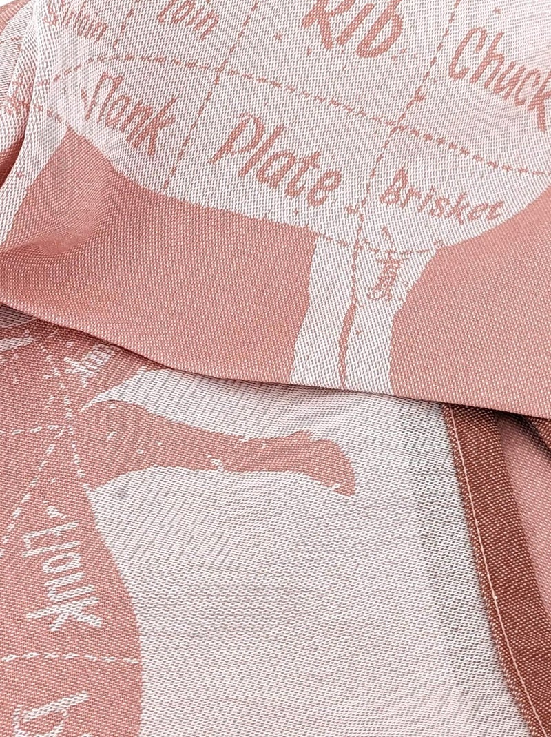 Torchon de cuisine toile collection GRILLUXE 50x70 cm Rose - Kiabi