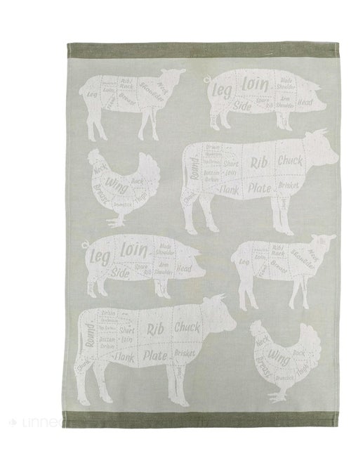 Torchon de cuisine toile collection GRILLUXE 50x70 cm - Kiabi