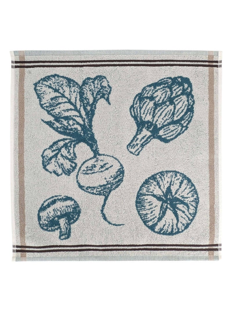 Torchon de cuisine VEG Éponge Bleu - Kiabi