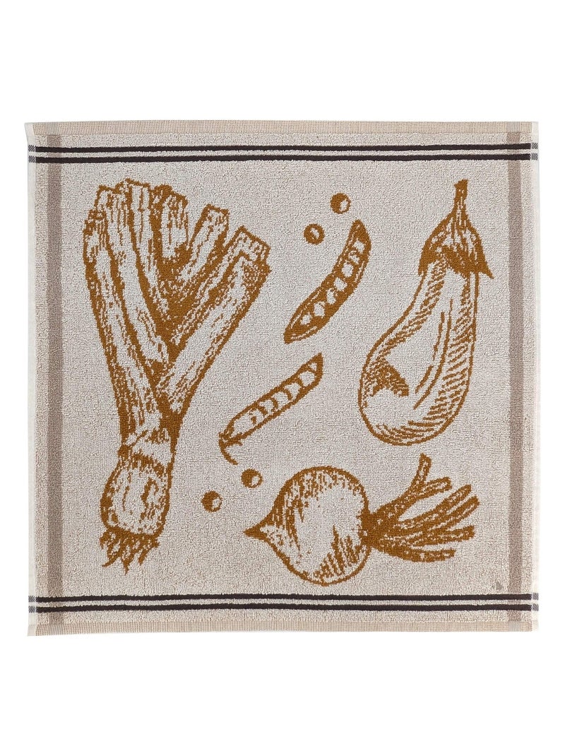 Torchon de cuisine VEG Éponge Moutarde - Kiabi